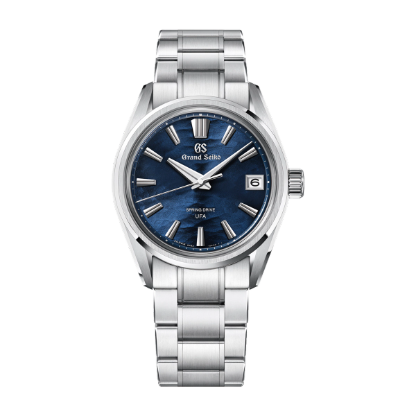 Grand Seiko "Lake Suwa" Evolution 9 Spring Drive U.F.A. Blue Steel 37mm