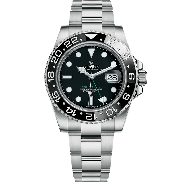 Rolex GMT-Master II Black Steel 40mm
