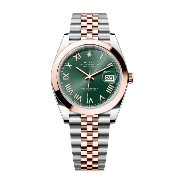 Rolex Datejust 41 Green Two-Tone 41mm