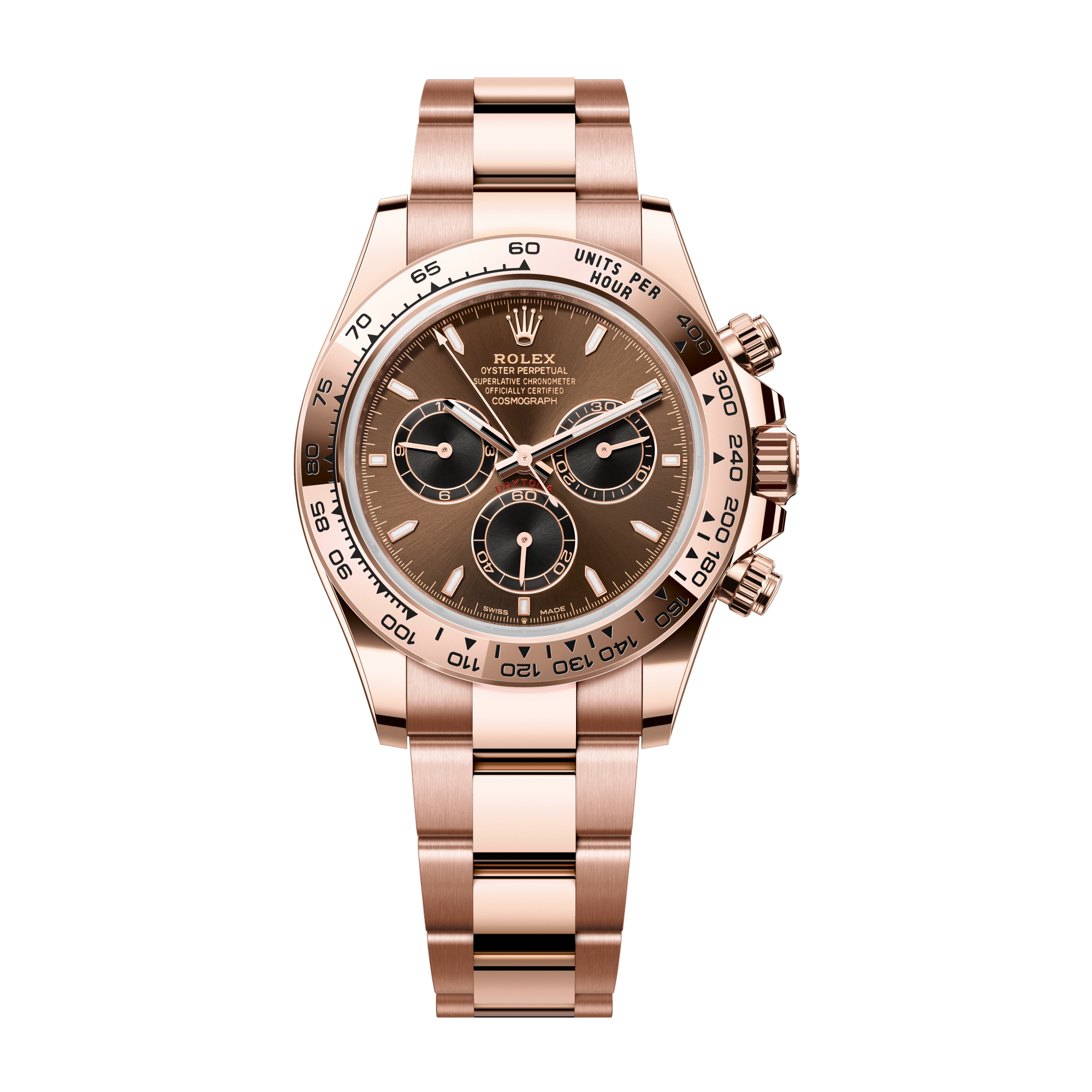 Rolex Cosmograph Daytona Chocolate Rose Gold 40mm