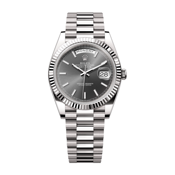 Rolex Day-Date 40 Dark Grey White Gold 40mm