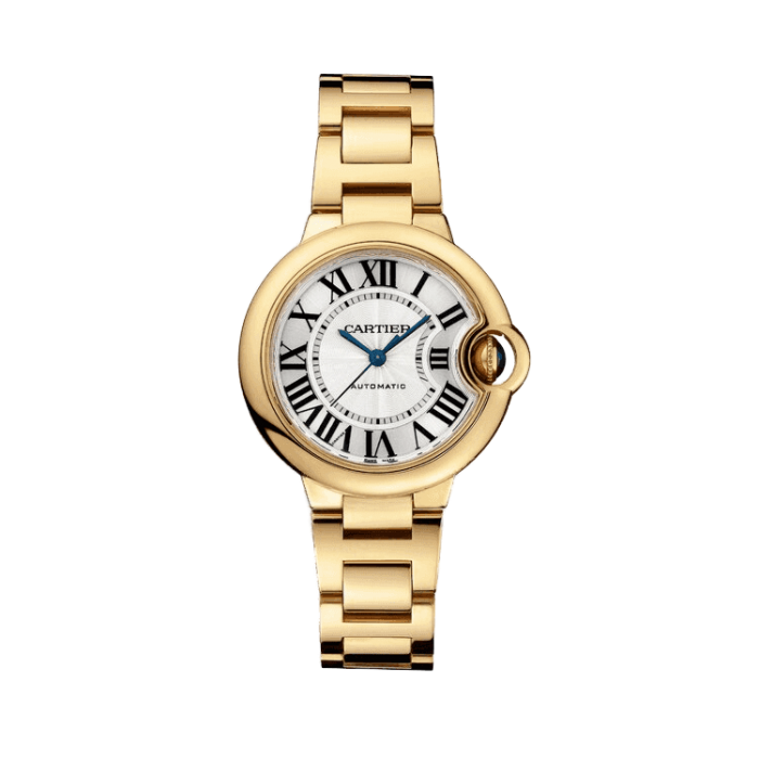 Cartier Ballon Bleu Small Silver Yellow Gold 33mm