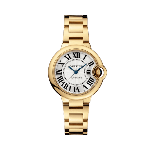 Cartier Ballon Bleu Small Silver Yellow Gold 33mm