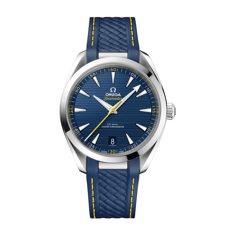 Omega Seamaster Aqua Terra 150M Blue Steel Rubber 41mm