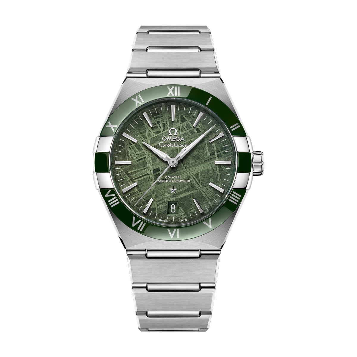 Omega Constellation Green Steel 41mm