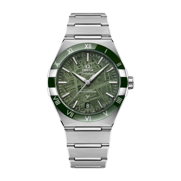 Omega Constellation Green Steel 41mm