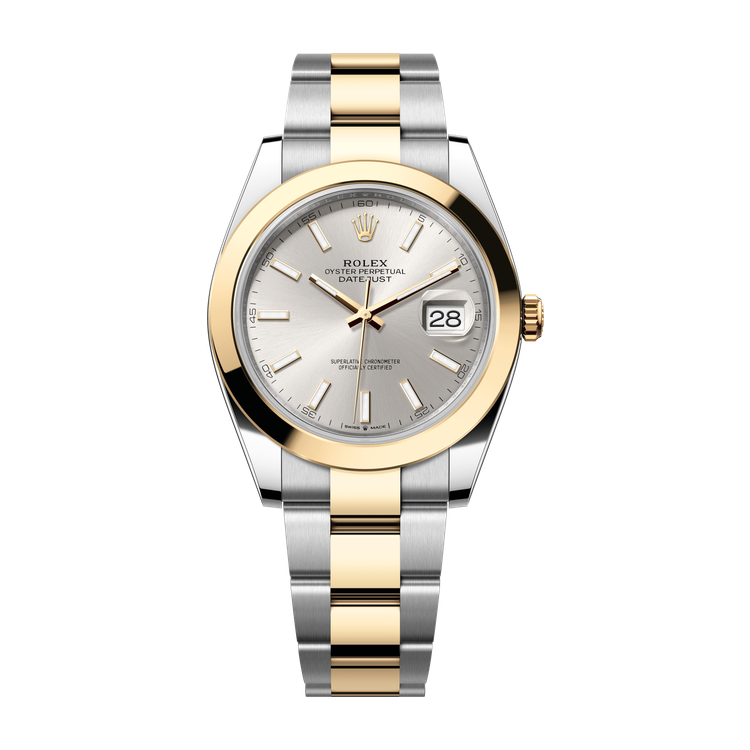 Rolex Datejust 41 Silver Two-Tone 41mm