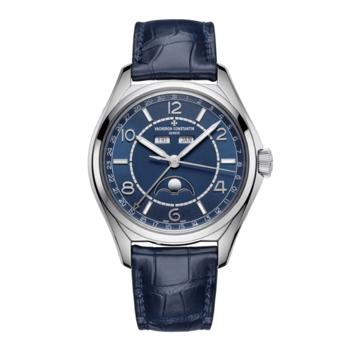 Vacheron Constantin Fiftysix Grey Alligator Leather 40mm
