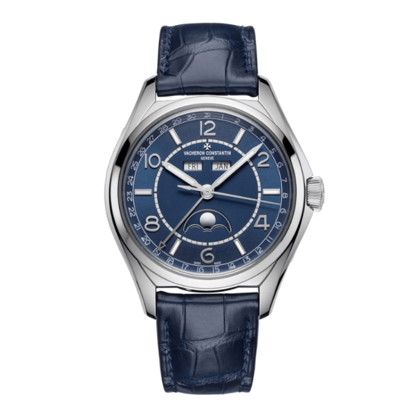 Vacheron Constantin Fiftysix Grey Alligator Leather 40mm