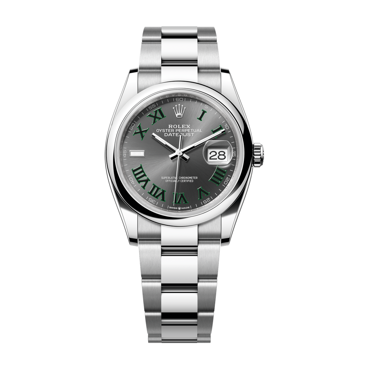 Rolex Datejust 36 Dark Grey Steel 36mm