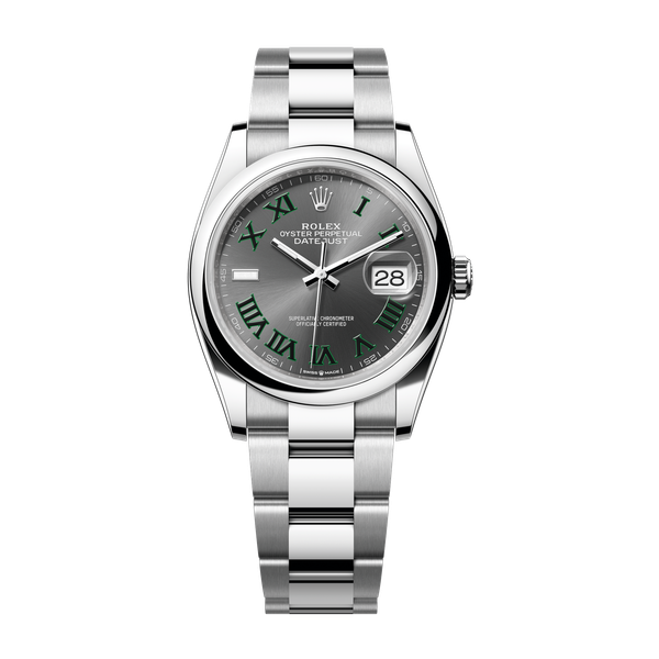 Rolex Datejust 36 Dark Grey Steel 36mm