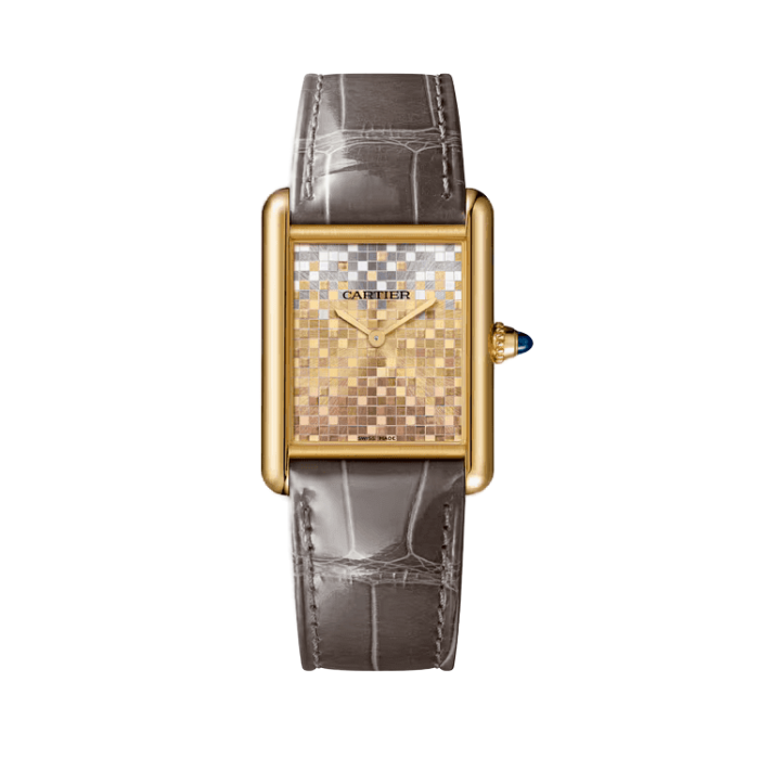 Cartier Tank Louis Mosaic Leather 25.5mm