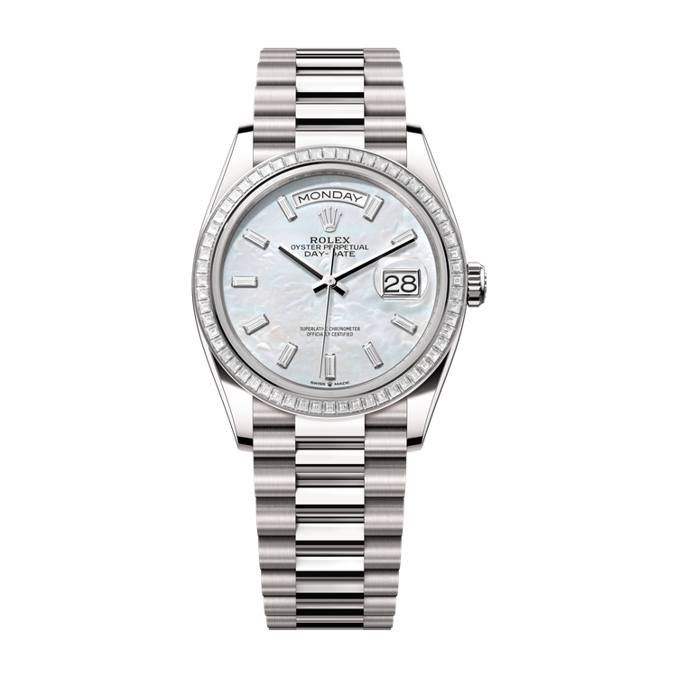 Rolex Day-Date 36 Mother of Pearl White Gold 36mm