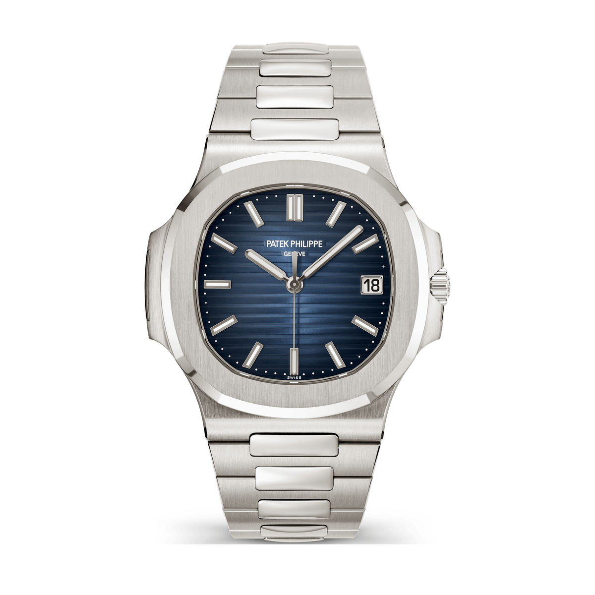 Patek Philippe Nautilus Blue White Gold 41mm