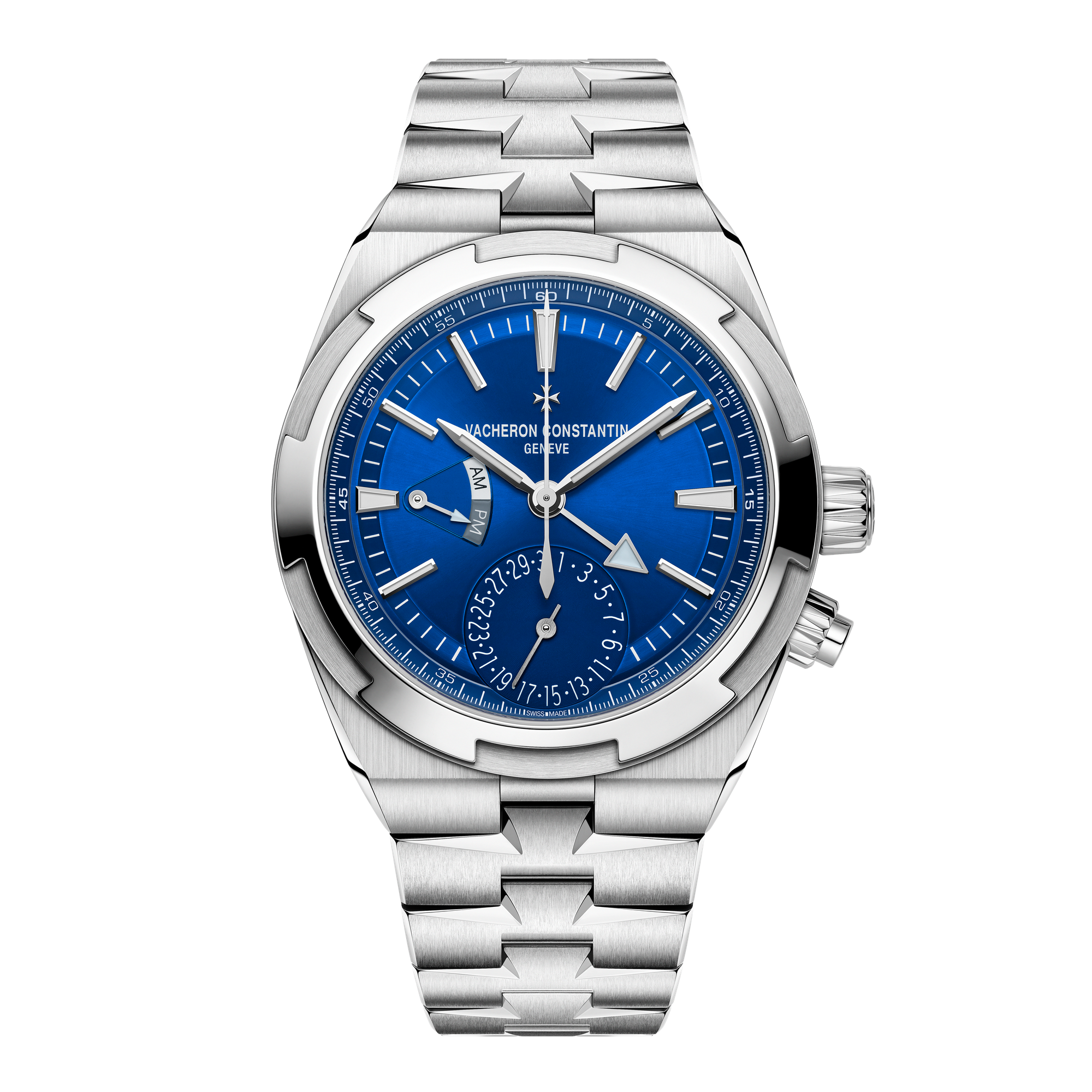 Vacheron Constantin Overseas Dual Time Blue Steel 41mm