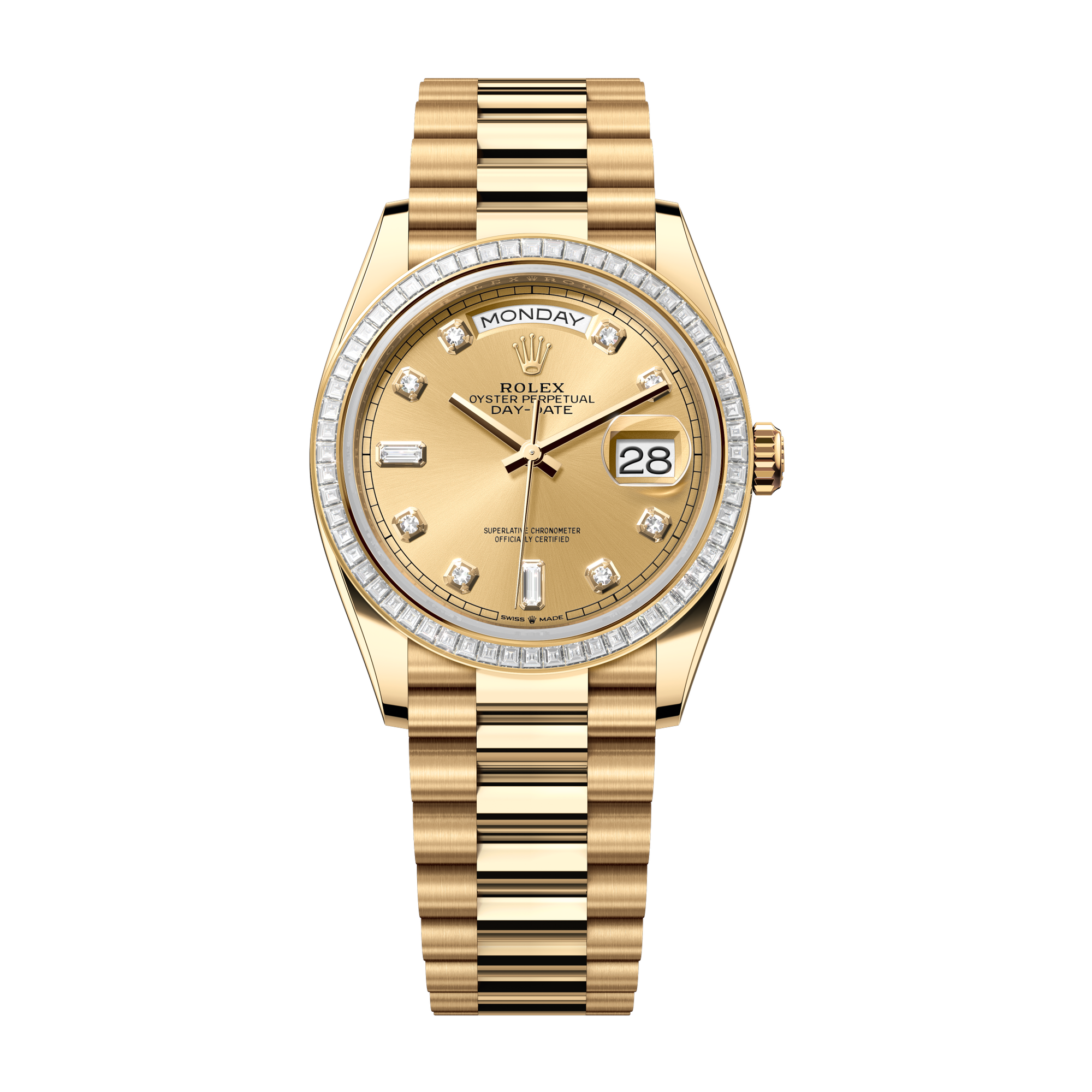Rolex Day-Date 36 Champagne Yellow Gold 36mm