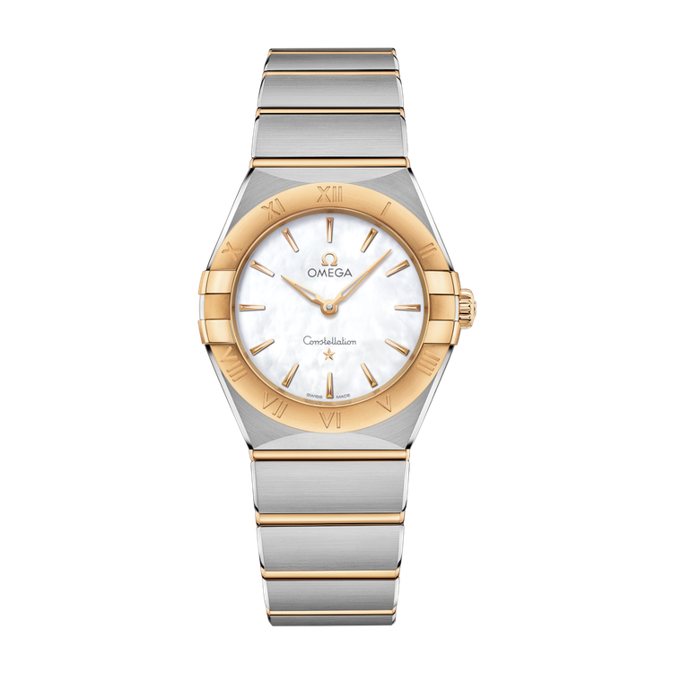 Omega Constellation White Two-Tone 28mm