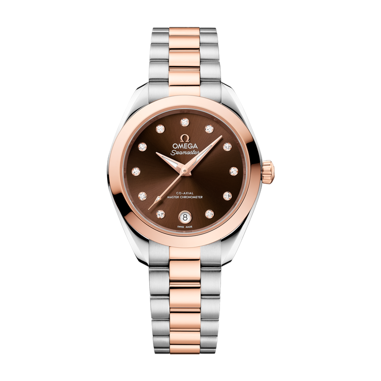 Omega Seamaster Aqua Terra 150M Brown Two-Tone 30mm