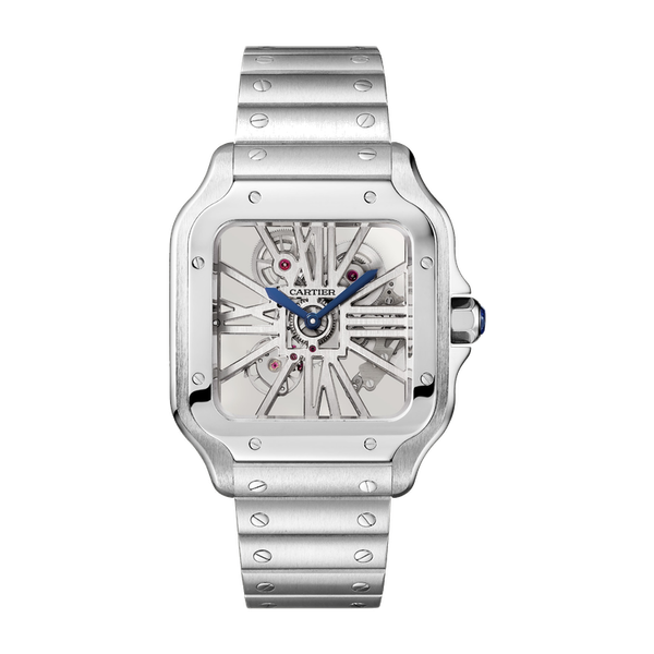 Cartier Santos de Cartier Skeleton Steel 39.7mm