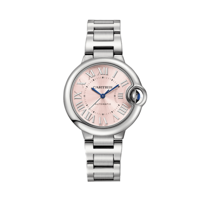 Cartier Ballon Bleu 33 mm Pink Steel 33mm