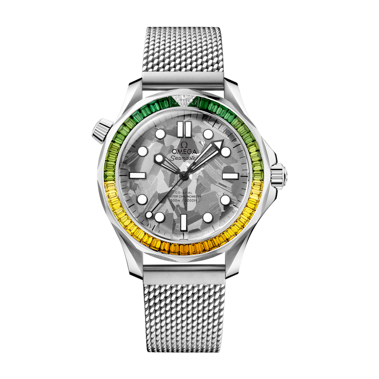 Omega "James Bond 60th anniversary" Seamaster Diver 300M Grey White Gold 42mm