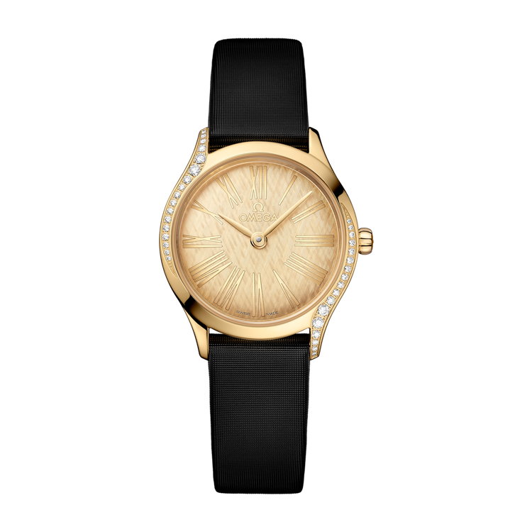 Omega De Ville Mini Trésor Yellow Gold Fabric 26mm