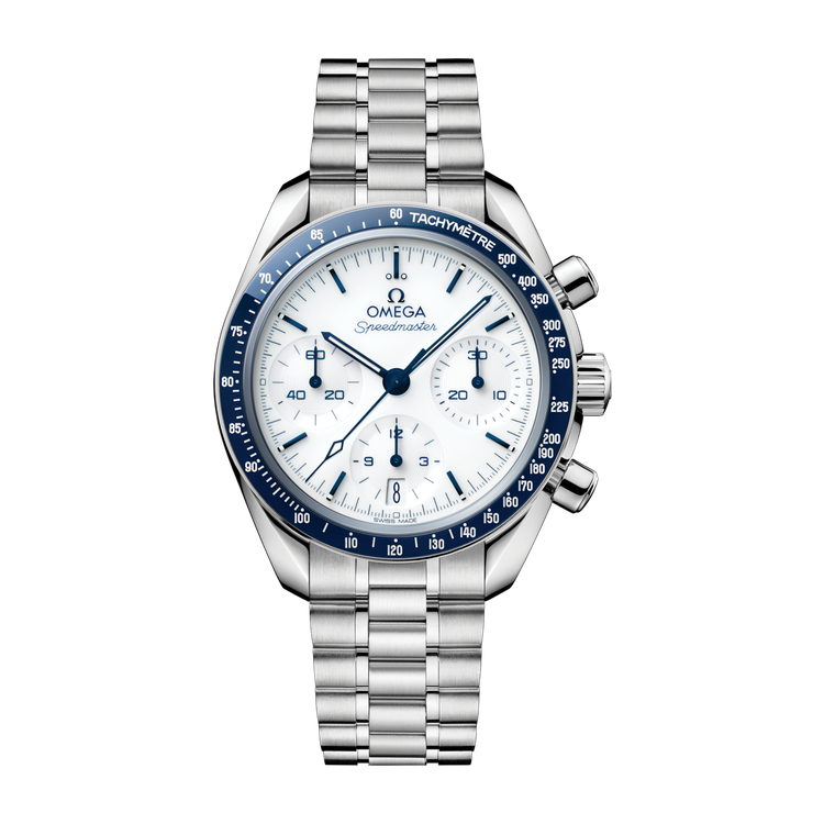 Omega Speedmaster 38 White Steel 38mm