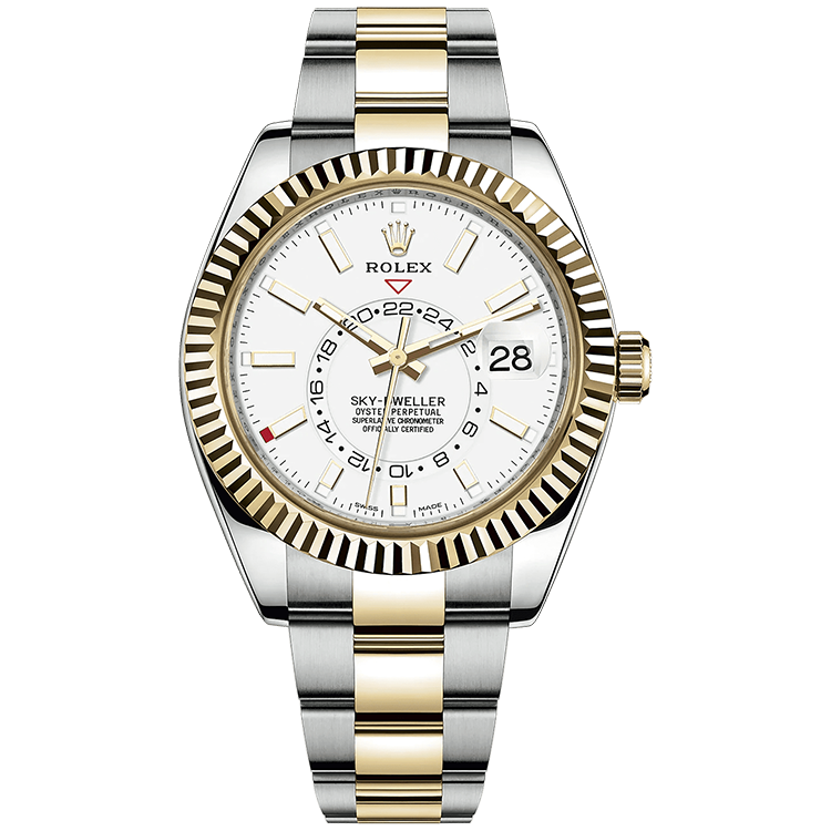Rolex Sky-Dweller White Two-Tone 42mm