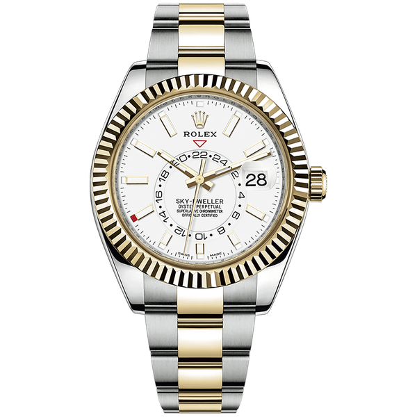 Rolex Sky-Dweller White Two-Tone 42mm