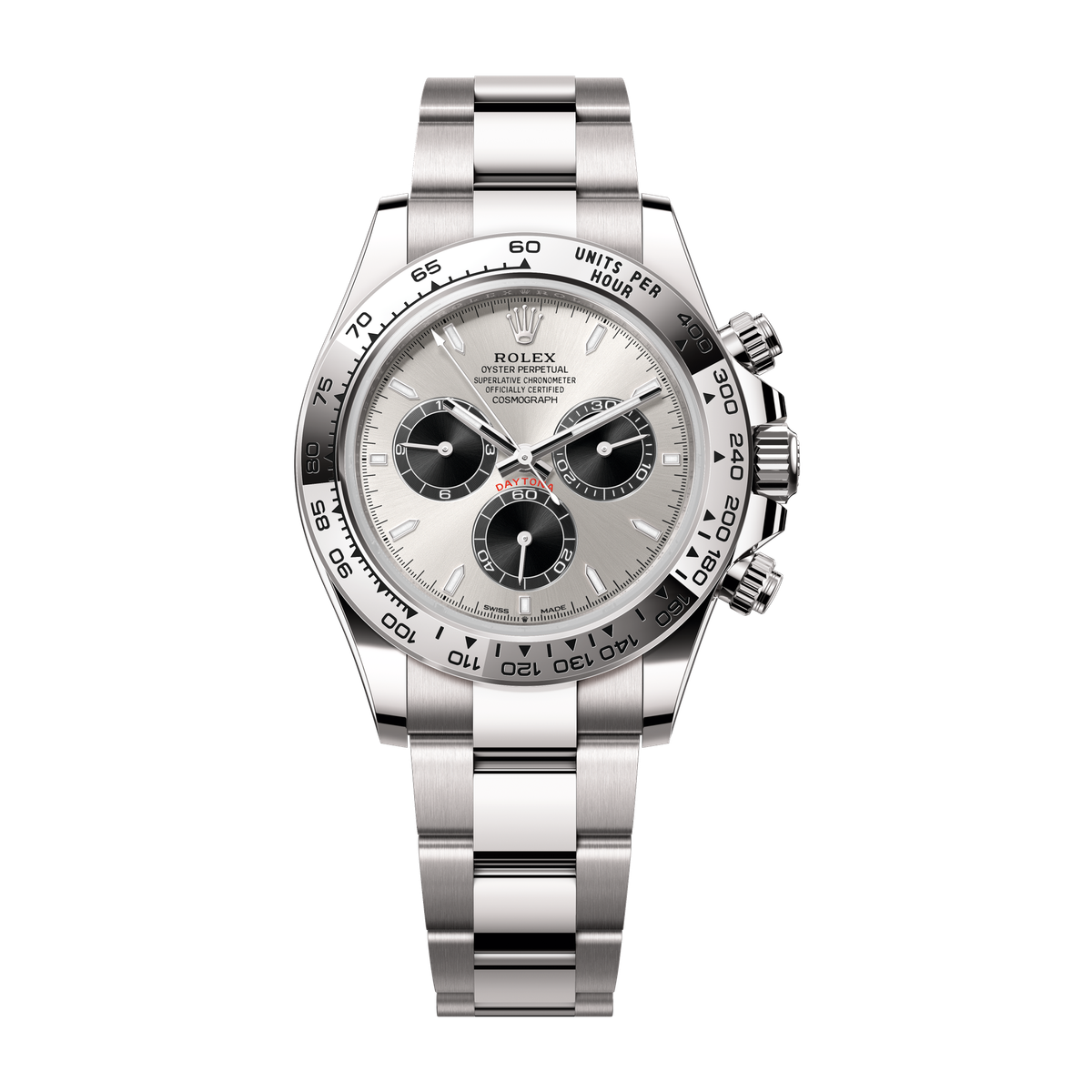 Rolex Cosmograph Daytona Grey White Gold 40mm