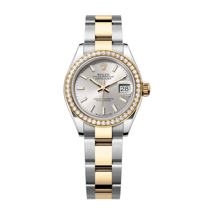 Rolex Lady-Datejust Silver Two-Tone 28mm