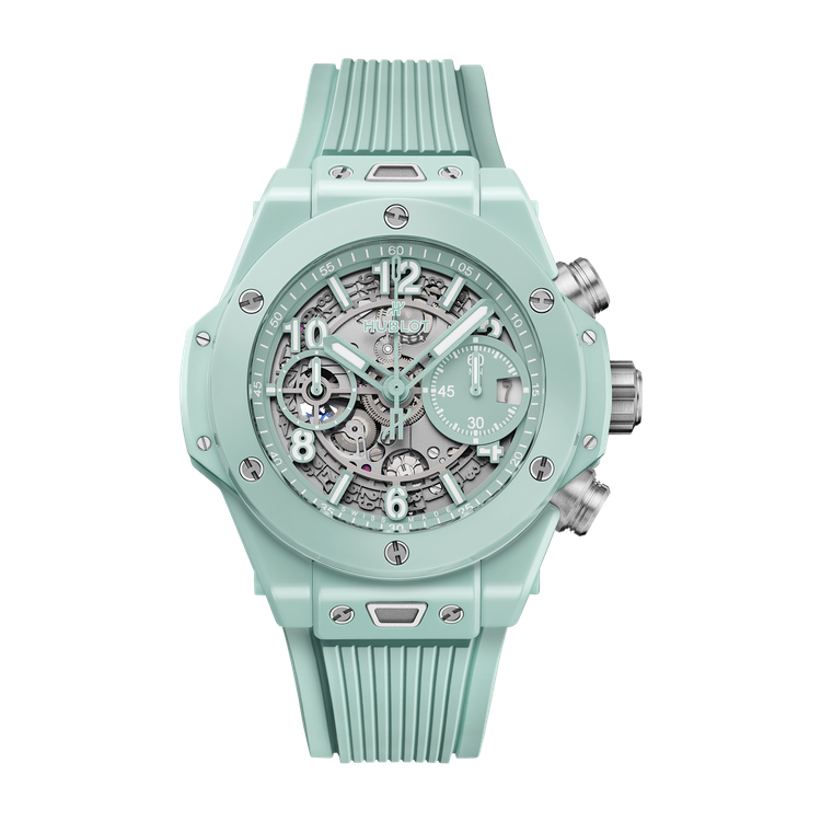 Hublot Big Bang Unico Green Ceramic Rubber 42mm