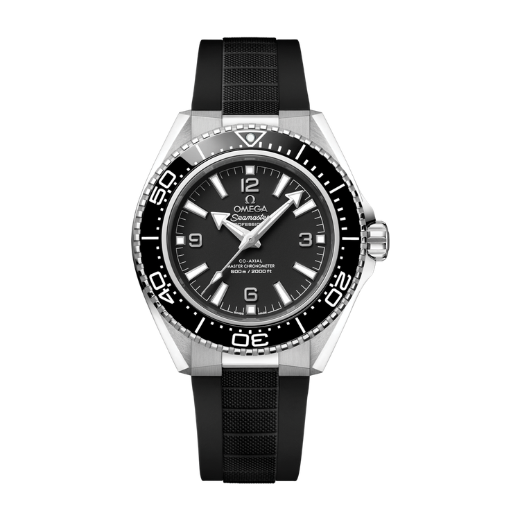 Omega Seamaster Planet Ocean 600M Black Steel Rubber 42mm