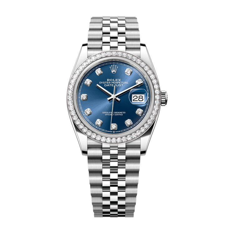 Rolex Datejust 36 Blue Two-Tone 36mm