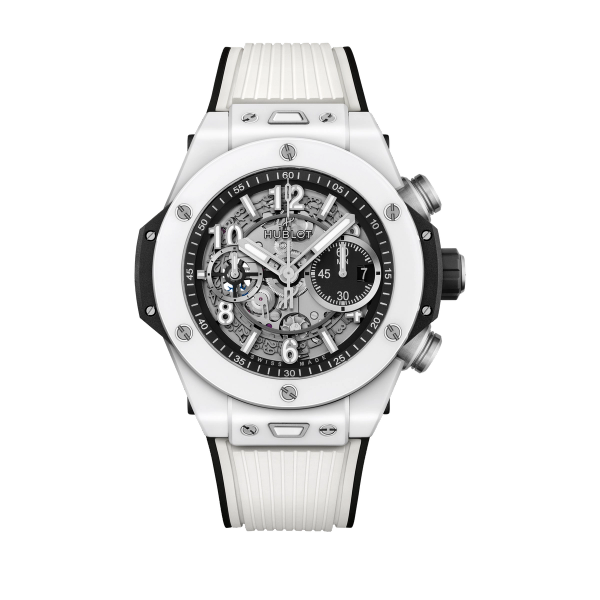Hublot Big Bang Unico White Ceramic Rubber 44mm