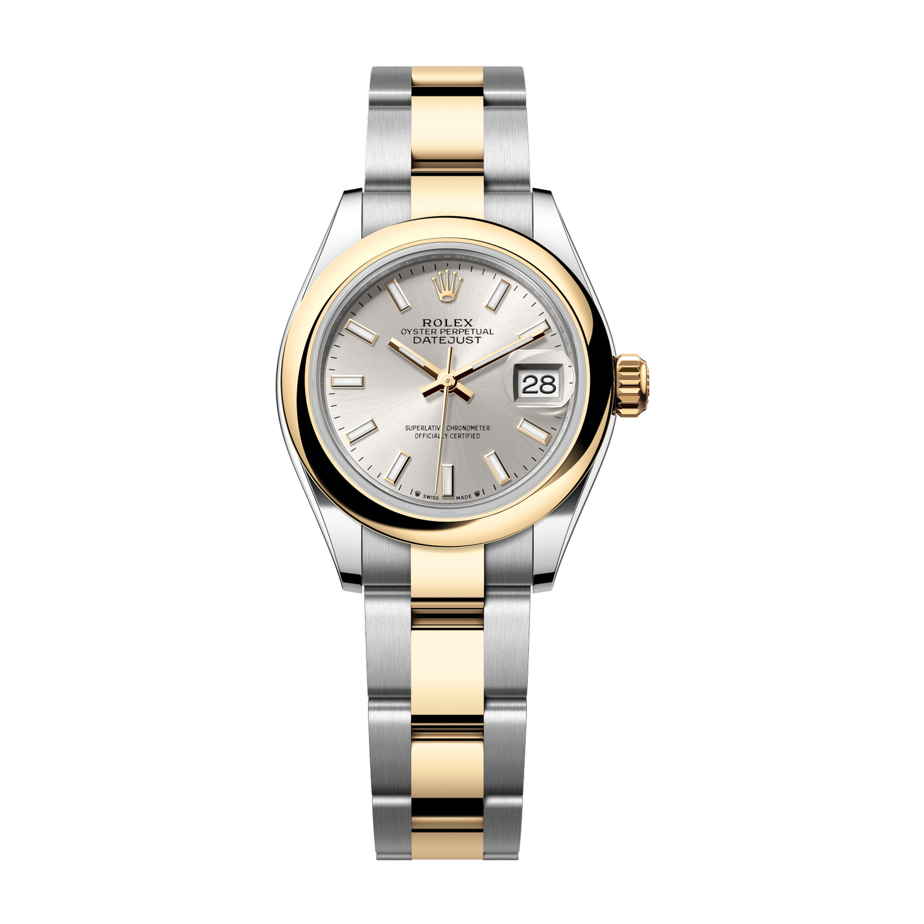 Rolex Lady-Datejust Silver Two-Tone 28mm