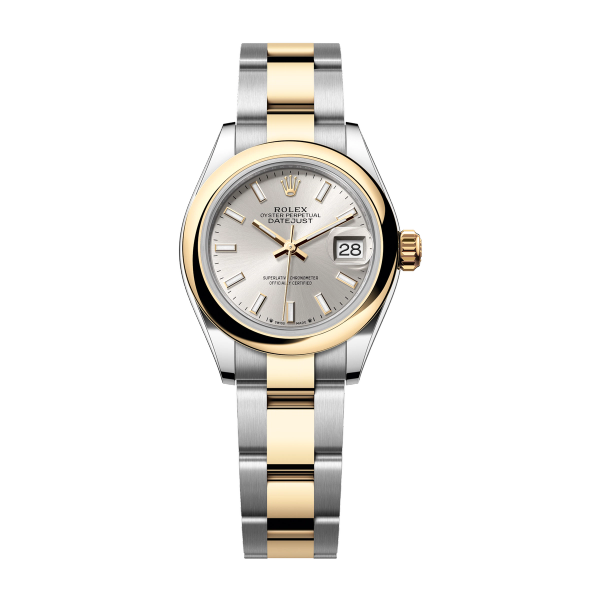 Rolex Lady-Datejust Silver Two-Tone 28mm
