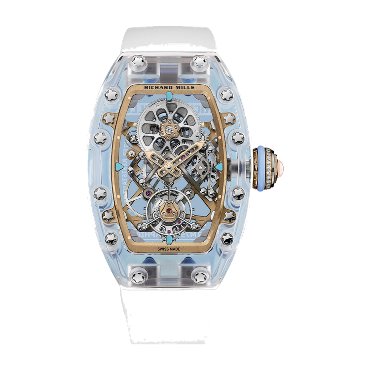 Richard Mille RM 75-01 Skeleton Sapphire Rubber