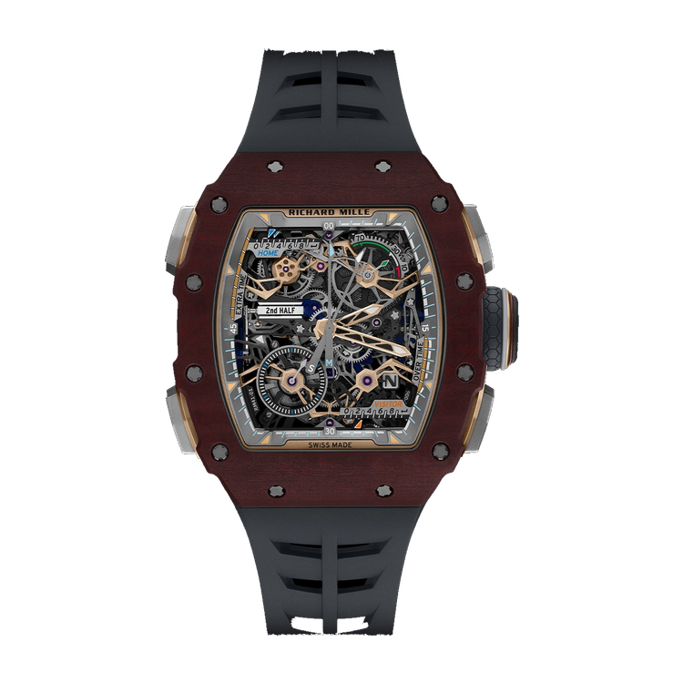 Richard Mille "Soccer" RM 41-01 Skeleton Carbon Rubber 43.23mm