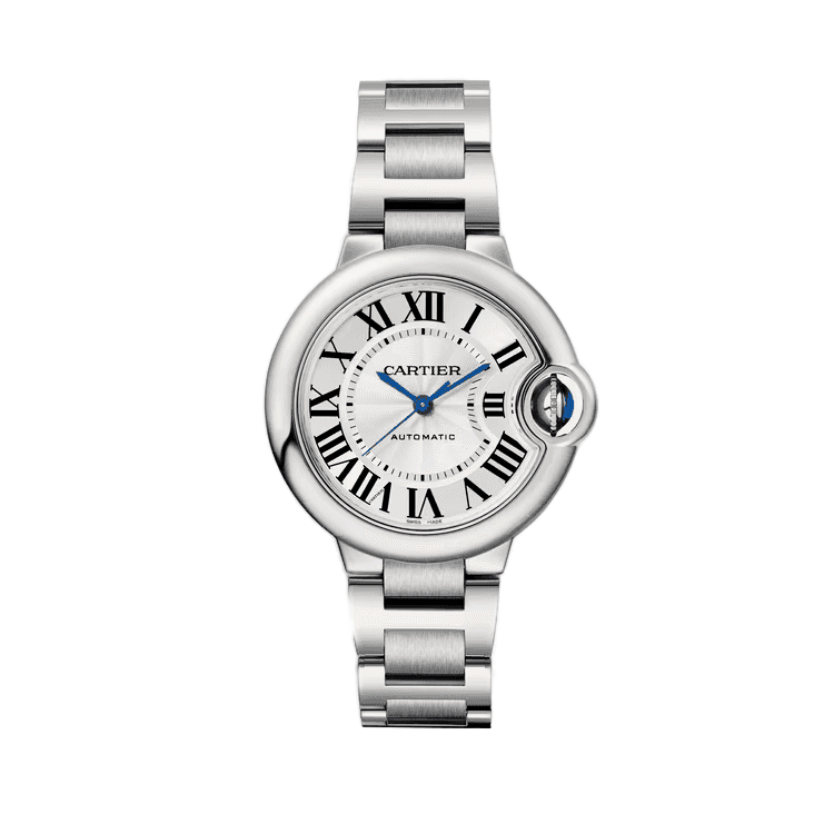 Cartier Ballon Bleu 33 mm Silver Steel 33mm