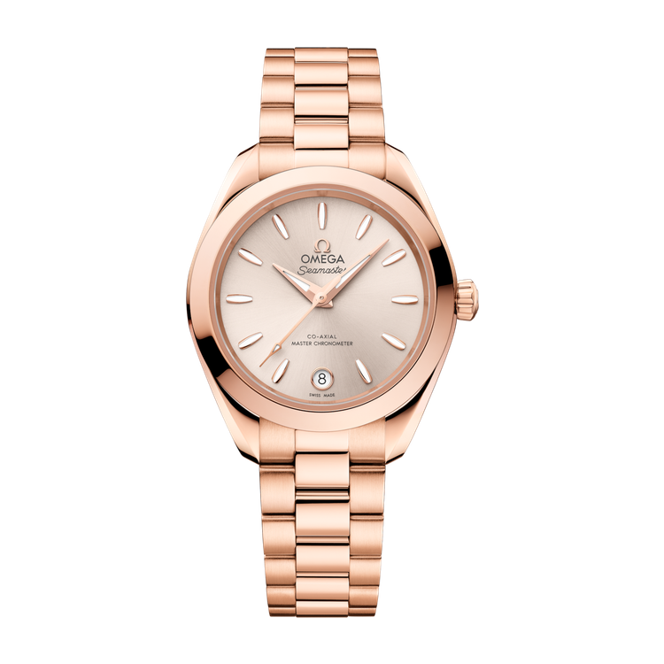 Omega Seamaster Aqua Terra 150M Silver Rose Gold 30mm