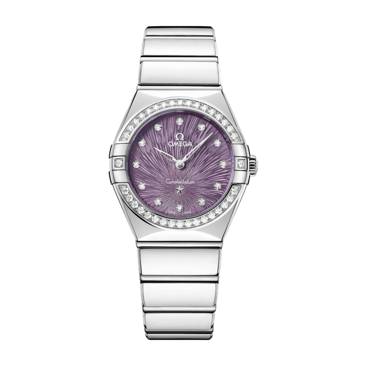 Omega Constellation Purple Steel 28mm