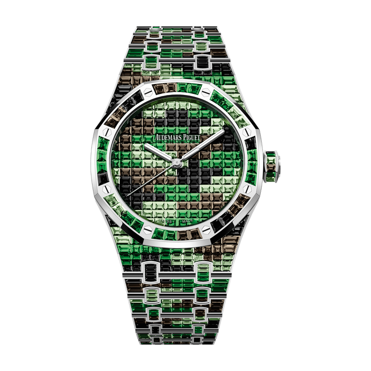 Audemars Piguet Royal Oak Selfwinding Diamond Pave White Gold 41mm