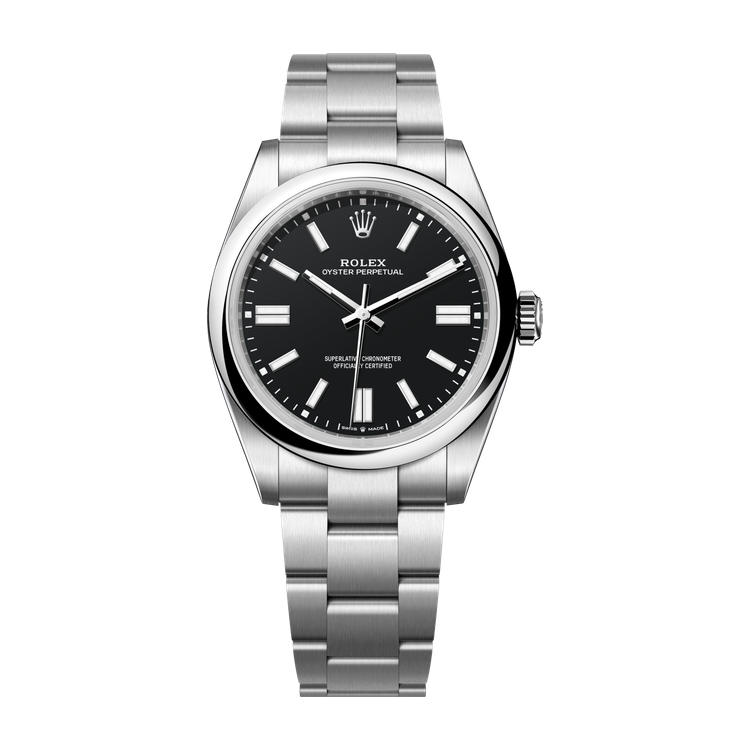 Rolex Oyster Perpetual 41 Black Steel 41mm