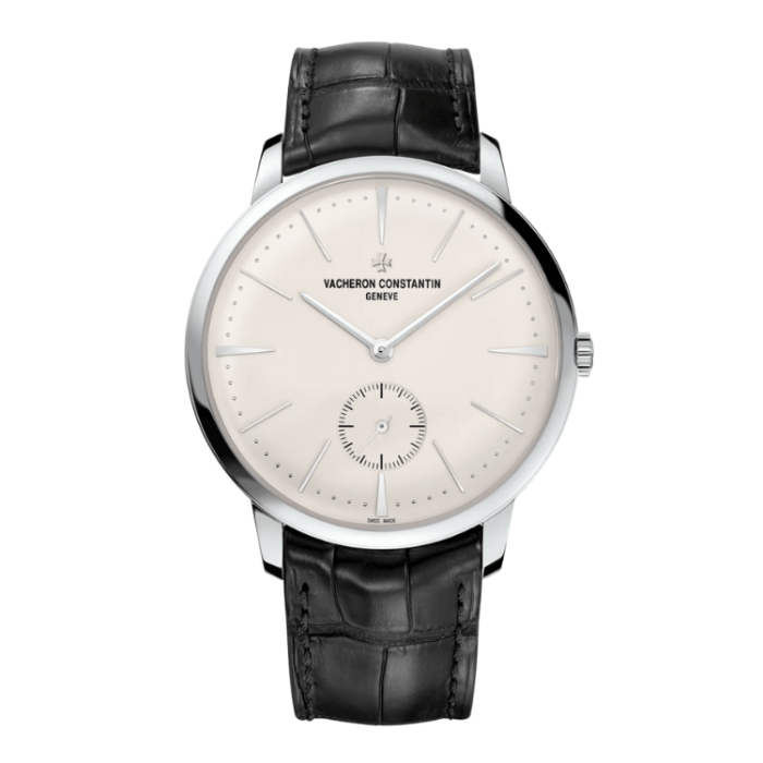 Vacheron Constantin Patrimony Cream Alligator Leather 42mm