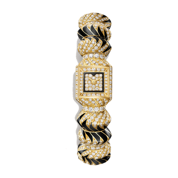 Cartier Myst Diamond Pave Yellow Gold 15.4mm