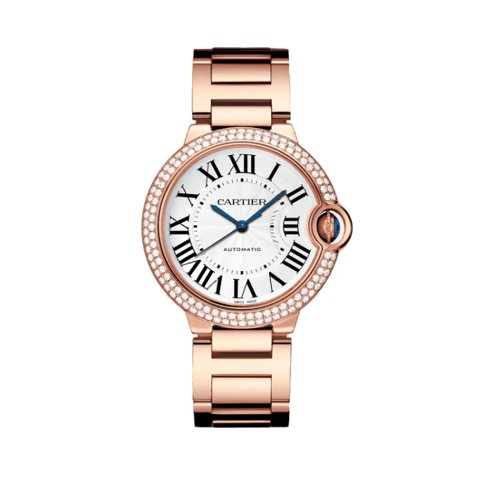 Cartier Ballon Bleu Medium White Rose Gold 36mm