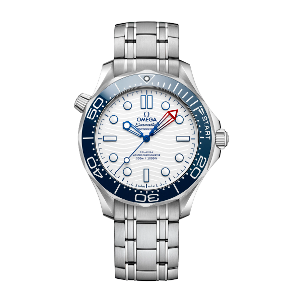 Omega "America's Cup" Seamaster Diver 300M White Steel 42mm