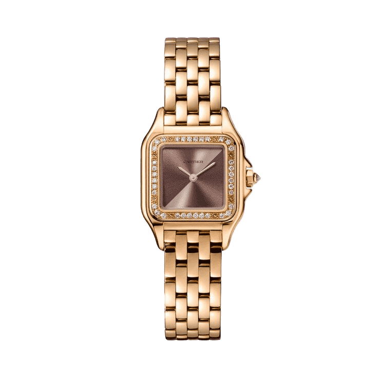 Cartier Panthère Small Chocolate Rose Gold 30mm