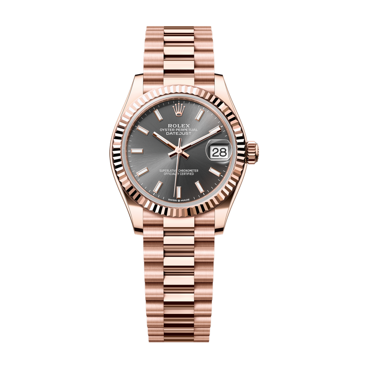 Rolex Datejust 31 Dark Grey Rose Gold 31mm